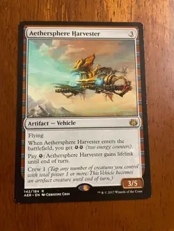 Aethersphere Harvester - Aether Revolt - MTG Magic Card - NM - Image 1