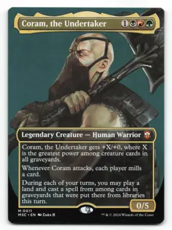 Coram, the Undertaker - Modern Horizons 3 Commander (Mythic Rare, Non-Foil) NM - Image 1