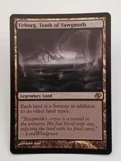 Urborg Tomb of Yawgmoth 165/165 Planar Chaos Rare Land MTG 2007 John Avon LP - Image 1