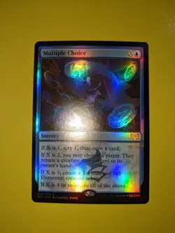 FOIL Multiple Choice x1 Strixhaven: School of Mages 1x Magic the Gathering MTG - Image 1