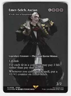 EMET-SELCH, ASCIAN - K'RRIK, SON OF YAWGMOTH (SHOWCASE) 36 FOIL - MTG- MOGI NM/M - Image 1