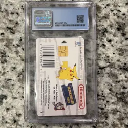 Pokemon Snap 1999 Pikachu Off-White Nintendo Blockbuster CGC PRISTINE 10 - Image 3