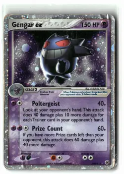 2004 Gengar ex ⭐ 108/112 Holo EX Rare FireRed & LeafGreen Vintage Pokemon HP - Image 1
