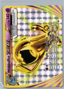 WOBBUFFET BREAK XY155 HOLO PROMO XY PROMO POKEMON MODERATELY PLAYED - Image 1