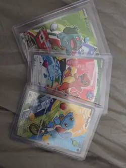 Pokemon TCG First Partner Illustration Collection Series 1 Kanto GEN 1 Starters - Image 1