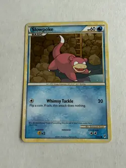 2011 Pokemon TCG Call of Legends Slowpoke Common 70/95 LP - Image 1