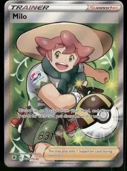 Milo TG27/TG30 Ultra Rare Holo NM Pokemon SWSH10: Astral Radiance Trainer Galler - Image 1