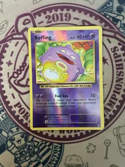 Pokemon TCG Koffing XY Evolutions 50/108 Reverse Holo Uncommon - Image 3