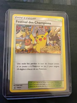 Festival des Champions SM231 Worlds 2019 Promo FRENCH - Pokemon Card - NM - Image 1