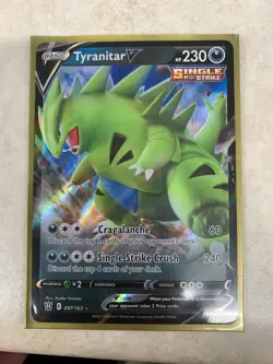 Tyranitar V 097/163 Battle Styles - Pokemon Card - NM - Image 1