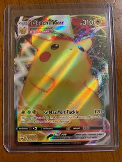 Pikachu VMAX - 044/185 - Ultra Rare Vivid Voltage - Pokemon Card - NM - Image 1