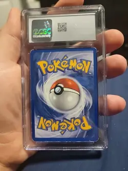 Pokemon Flute 086/102 Base Set Regular CGC Graded 5.5 - Image 2
