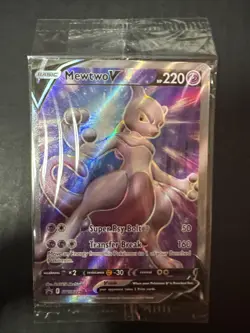 Mewtwo V SWSH229 Holo Promo Sword & Shield Promo Pokemon Near Mint Sealed - Image 1