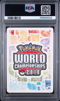 2010 POKEMON WORLD CHAMPIONSHIPS PROMO #122 DIALGA G LV.X PSA 7 - Image 2