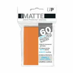 Ultra Pro Deck Protector Small Matte 60 Card Sleeves ORANGE YuGiOh Vanguard - Image 3