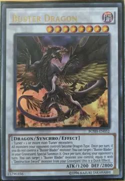 YuGiOh Buster Dragon Ultra Rare BOSH-EN052 - Image 1