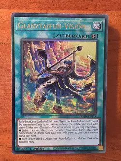 Yu-Gi-Oh! RA05-DE075 Glanztaifun-Vision V6 Ultimate Rare NM 1st - Image 1