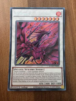 Yu-Gi-Oh! DOOD-DE039 Dornen-Rosendrache Secret Rare NM 1st - Image 1
