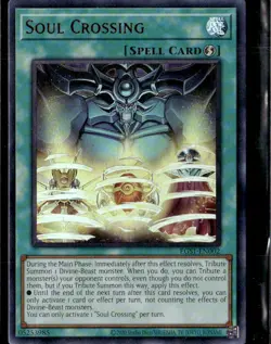Yugioh Soul Crossing Ultra Rare EGS1-EN002 Holo - Image 1