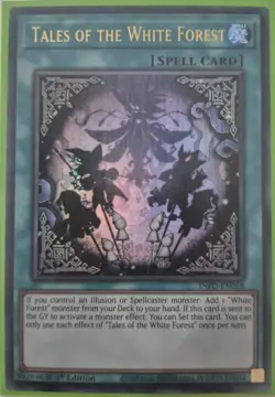 YuGiOh Tales of the White Forest Ultra Rare 1st Edition INFO-EN058 - Image 1
