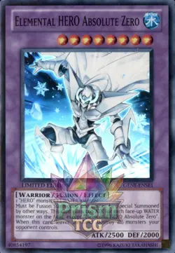 Elemental HERO Absolute Zero super rare GENF-ENSE1 Yugioh - Image 1