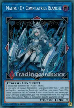 Yu-Gi-Oh! Maliss <Q> Compilatrice Blanche : PSE MP25-FR126 - Image 1