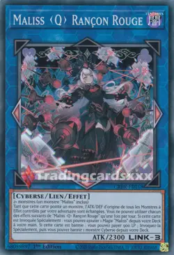 Yu-Gi-Oh! Maliss Q Rancon Rouge : SR CRBR-FR018 - Image 1