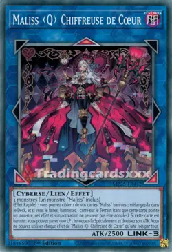 Yu-Gi-Oh! Maliss <Q> Chiffreuse de Cœur : C MP25-FR442 - Image 1