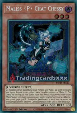 Yu-Gi-Oh! Maliss <P> Chat Chessy : PSE MP25-FR123 - Image 1
