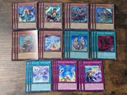 YUGIOH Chaos Origins CORI Blitzclique Deck Core 33 cards - Image 1
