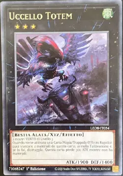 YU-GI-OH! LED8-IT054 Uccello Totem rara 1°ediz. Ita yugioh - Image 1