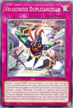 YU-GI-OH! LED8-IT008 Velociroid Duplicancello rara 1°ediz. Ita yugioh - Image 1