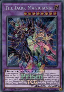 1st ed The Dark Magicians secret rare RA04-EN054 Yugioh - Image 1