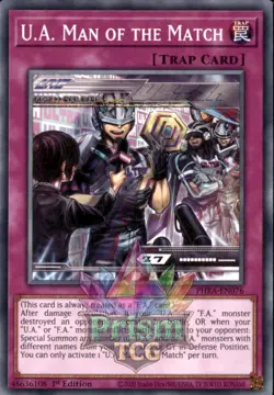 1st Ed U.A. Man of the Match PHRA-EN076 Yugioh - Image 1