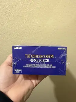 **Sealed Azure Sea's Seven Booster Box** OP-14 One Piece - Image 3