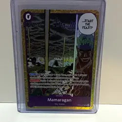 Bandai One Piece Card Game Mamaragan OP15-078 SR Foil Alt Art EN - Image 1