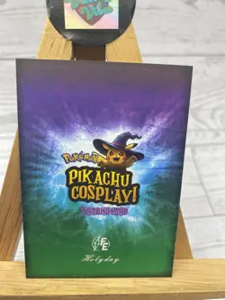 Pikachu as Cosplay Indiana Jones Non- Pokemon Fan Art Cracked Ice Trading Card - Image 4