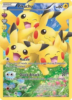 Pikachu RC29/RC32 Generations Ultra Rare Full Art Holo Pokemon Card - Image 1