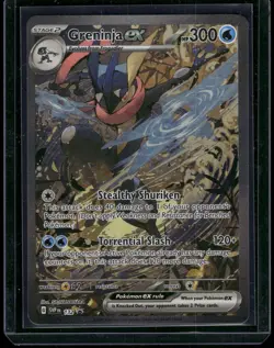 Greninja ex 132 Holo Scarlet & Violet Promo Pokemon Card Near Mint - Image 2