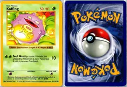 Pokemon Card - Koffing Base Set Shadowless 51/102 1999 Common Lightly Played - Image 3