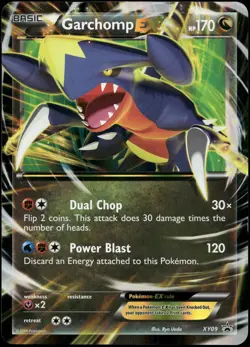 Garchomp EX - (XY Black Star Promo) Holo Promo Jumbo Cards XY09 NM - Image 1