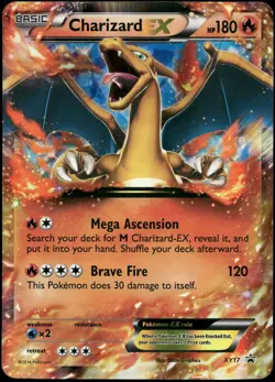 Charizard EX - (XY Black Star Promos) Holo Promo Jumbo Cards XY17 NM - Image 1