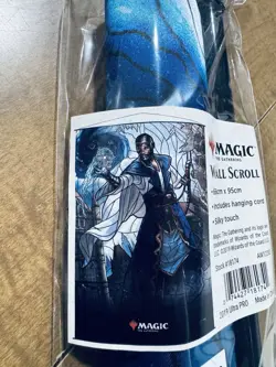 Stained Glass Planeswalkers Wall Scroll Teferi for Magic Ultra Pro New In Pack - Image 2