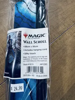 Stained Glass Planeswalkers Wall Scroll Teferi for Magic Ultra Pro New In Pack - Image 3