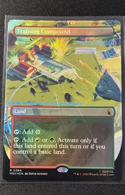 Training Compound (Borderless) Marvel Super Heroes Foil - Image 1