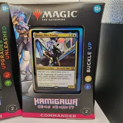 Kamigawa Neon Dynasty Commander 2 Deck Set Sealed Upgrades Unleashed Buckle Up - Image 2