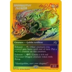 FOIL DRACONAUTICS ENGINEER (BORDERLESS) (FIRST-PLACE FOIL) Aetherdrift DFT MTG - Image 1