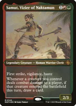 Samut, Vizier of Naktamun - March of the Machine: The Aftermath - MTG (NM) - Image 1