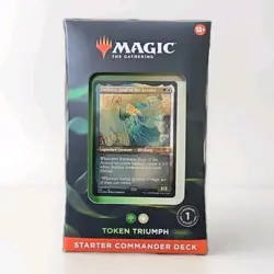 Starter Commander Deck - Token Triumph MTG Brand New Sealed - Image 1