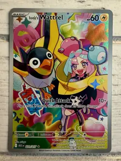 2026 Pokemon Ascended Heroes Iono’s Wattrel Illustration Rare 231/217 NM/MINT!! - Image 1